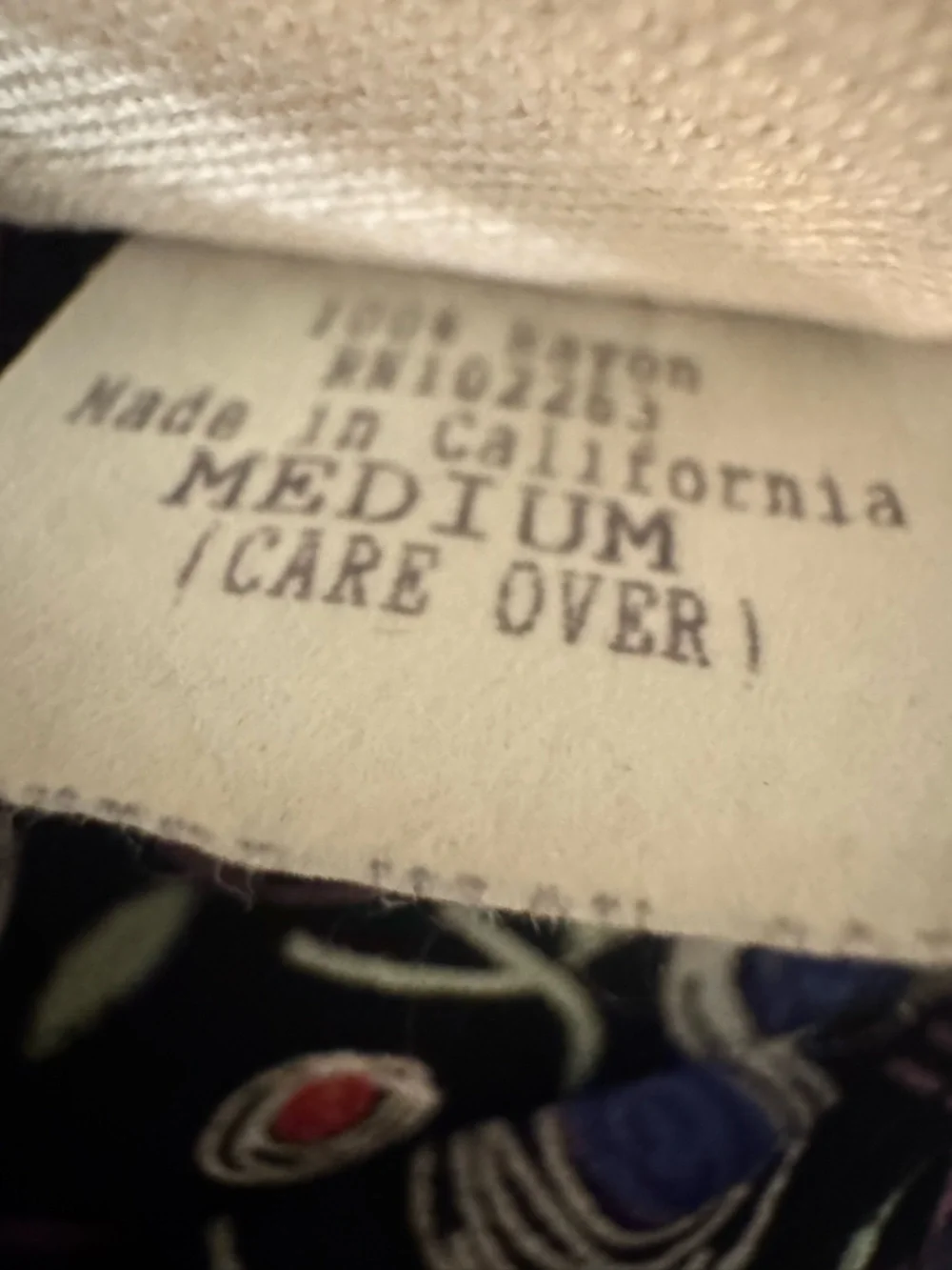 Vintage Loco Lindo Purple Floral Midi Dress - Picture 8 of 8